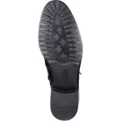 Rieker Damen Stiefel Langschaftstiefel hübsche dezente Optik Zierband Z7361, Größe:42 EU, Farbe:Schwarz