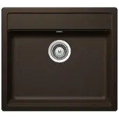 Schock Einbauspüle Flächenbündig Mono N-100 FB Bronze inkl. Resteschale