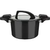 GSW Energiespartopf Gourmet Nero 24cm, 6 Ltr.