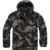 Brandit Teddyfleece Worker Jacket darkcamo, M