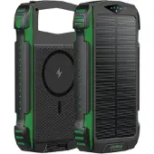 4smarts UltiMag, 20000 mAh, Lithium Polymer (LiPo), Quick Charge 3.0, Kabelloses Aufladen, 20 W, Schwarz, Grün