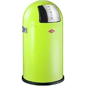 Wesco Abfallsammler PUSHBOY JUNIOR 175531-20 in LIMEGREEN mit 22 Liter Volumen / Abfalleimer / Mülleimer