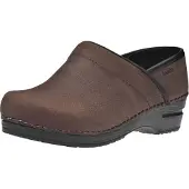 Sanita Original-Prof. Textured Oil Clog Antique Brown Gr.41