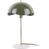 Leitmotiv - Tischleuchte Waved Dome - Grün - 30x30x56cm Tischlampe - Nachttischlampe, Wohnzimmer, Schlafzimmer