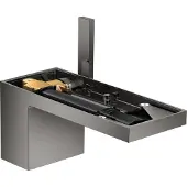 Hansgrohe Einhebel-Waschtischmischer AXOR MYEDITION 70 o Pl m PO AG polished black chrome polished black chrome