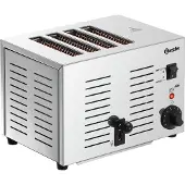 Bartscher Toaster TS40 mit 4 Schlitzen, 145x20 mm Schlitzgröße, 300 mm breit