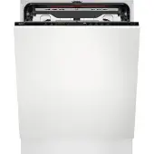 AEG FSK73768P, Voll integriert, Standardgröße (60 cm), Schwarz, Berührung, 1,6 m, 1,8 m