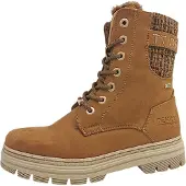 Tom Tailor Schnürstiefel Braun