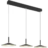 Globo Hängeleuchte Metall schwarz matt, LED