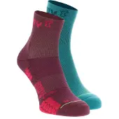 inov-8 Trailfly Sock Mid Teal/Purple mit