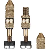 E*thirteen Quick Fill Tubeless Schrader Ventile, 16-24mm Felgentiefe, 2 Stk., bronze