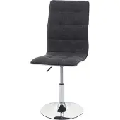 Chefgastro Esszimmerstuhl | HxBxT 103x43x54cm | Sitzhöhe 41cm | Stoff/Textil MVG- | Grau | Stuhl Küchenstuhl