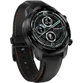 Mobvoi Ticwatch Pro 3 [inkl. Silikonarmband schwarz] 47mm Edelstahlgehäuse schwarz