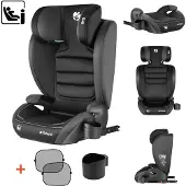 Tulano Joy 25 Kindersitz i-Size ECE R129, 100–150 cm, 3,5–12 Jahre, höhenverstellbar, Getränkehalter, Sonnenblenden