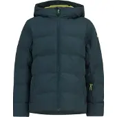 Ziener Skiwear Mädchen Ski Jacke - AMANI dark jungle - 152