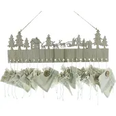 Frank Flechtwaren Adventskalender "Sachet"