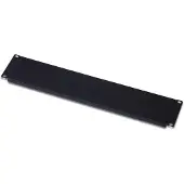Digitus Blindabdeckung für 482,6 mm (19") Netzwerk- und Serverschränke, Schwarz