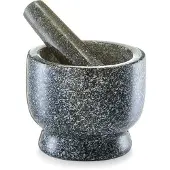 Zeller Mörser & Stößel-Set, Granit, anthrazit Ø12x10