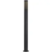 LINDBY Wegelampe Statius, anthrazit/klar, Eisen, 100 cm