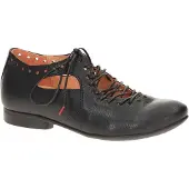 Think! Think GUAD 2 Damenschuhe - elegante Schnür- Halbschuhe schwarz NEU