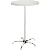 Bartscher Party-Stehtisch klappbar | Rund | HxØ 117x70cm | In- & Outdoor | Aluminium