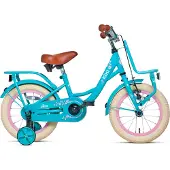 Nogan Kiki Kinderfahrrad - Mädchenfahrrad - 12 Zoll - Türkis