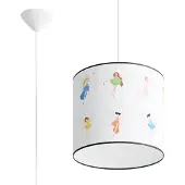 Sollux Hängeleuchte FAIRY 30 1xE27 15W PVC 95x30x30cm