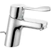 Kludi PURE&EASY Waschtisch-Einhandmischer, Auslaufhöhe 70mm, Public-Armhebel 120mm, chrom, 372840565