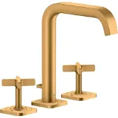 Hansgrohe 3-Loch-Waschtischarmatur 170 Axor Citterio E A 165mm, m ZugstAblGar, Ros, b gol opt