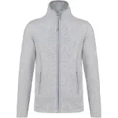 Kariban Damen Fleece Jacke Micro Fleecejacke Windjacke Winterjacke, Größe:2XL, Farbe:Ash Heather