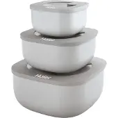 Haier HAGSM4080, Set, Quadratisch, Grau, 3 Stück(e)