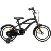 Nogan Rumble Kinderfahrrad – 14 Zoll – Schwarz - komplett mit Stutzräder