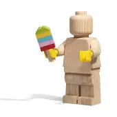 LEGO Holz-Minifigur