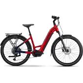 Haibike TREKKING 7 dynamite red/blue glänzend 27,5" 800 Wh Wave E-Tourenbike in Rot