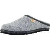 Rohde Herren Pantoffel Filz Hausschuh Wechselfußbett Weite G H.Meran 6910, Größe:41 EU, Farbe:Grau