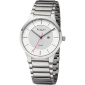 Regent Herren Uhr Metallarmband Metall Armbanduhr Analog silber URBA725