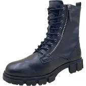 2GO 2 GO Schnür-,Zug-u.Schnallenstiefel in schwarz, Gr. 38