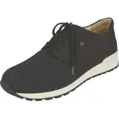 Finn Comfort Herren Schnürschuhe in Schwarz, Größe 9