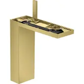 Hansgrohe Waschtisch-Einhebelmischer 230 Axor MyEdition A 196mm, m Pus-Op-Abl, o. Pl., brush. br