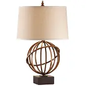 Elstead Lighting Elstead Spencer Tischleuchte E27 Florenz Gold