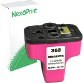 NexoPrint Druckerpatrone kompatibel zu HP C8772E 363XL magenta PhotoSmart C 5180 C 5175 C 5170 C 5150 C 5140