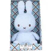 Bon Ton Toys Miffy the X Label Bonbon Miffy Blue Kuscheltier sitzend 23 cm