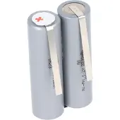 AccuCell Akku passend für Haarschneider 2,4 Volt NiMH Mignon AA typ. 2000mAh, 49x15x28mm