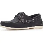 Gabor Pius Nubuk navy sportlicher Schnürer Blau in Gr. 42
