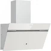 Klarstein Alina Dunstabzugshaube - 60cm Kopffreihaube, 520 m³/h Luftstrom, A++ , LED-Beleuchtung, Touch Control, Umluft & Abluft, Weiß