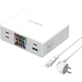 4smarts Desk Charger GaN DIY MODE 130W weiß (540130)