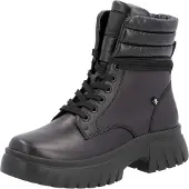 Rieker Schnürboots Damen 31383738343133 Schwarz 37 EU