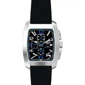 Locman 0470L01S-LLBKSKCK Italy Herrenuhr Sport Anniversary Chrono schwarz/blau Ref. 0470