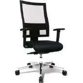 Topstar Fitness-Drehstuhl Schreibtischstuhl Bürostuhl Sitness 60 schwarz