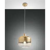 FABAS LUCE Pendelleuchte Cathy E27 Ø250mm Chrom